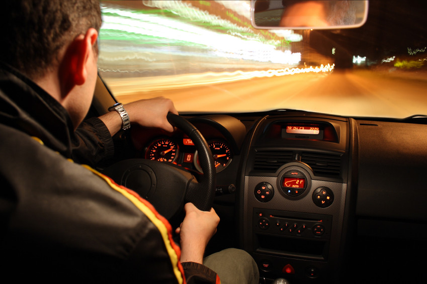 Man speeding in Arizona.