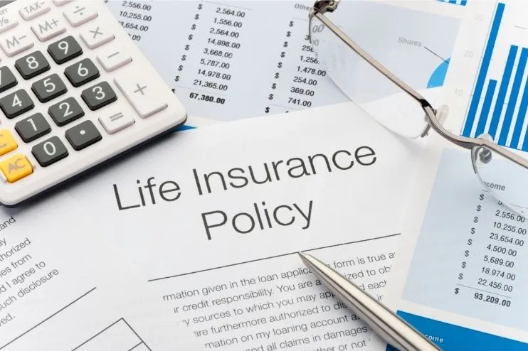 life insurance policy with other paperwork